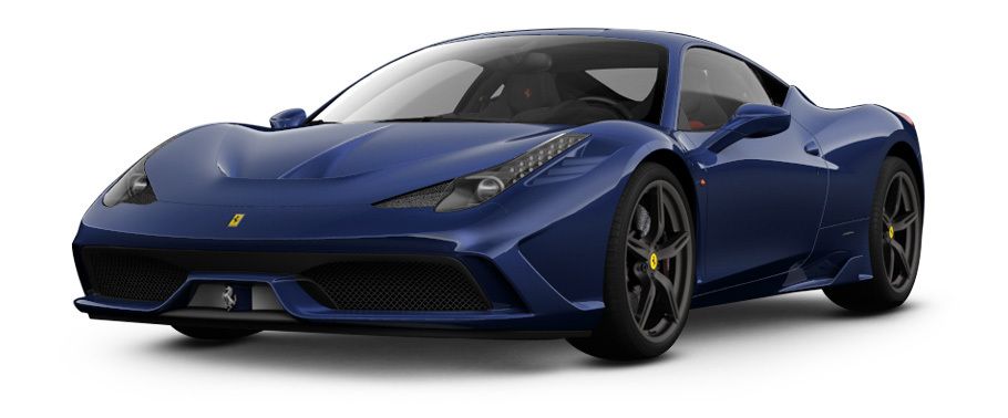 Ferrari 458 Speciale Blu Swaters