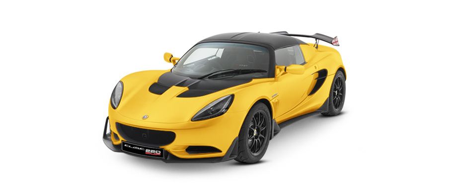 Lotus Elise 220 Cup Metallic Yellow