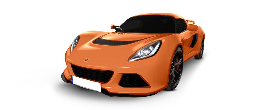 Lotus Exige S Coupe Metallic Orange