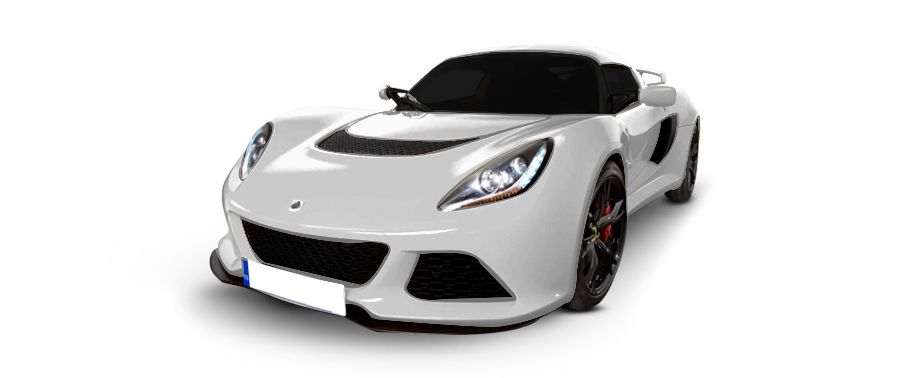 Lotus Exige S Coupe Metallic White