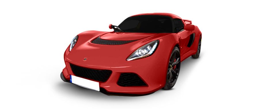 Lotus Exige S Coupe Solid Red
