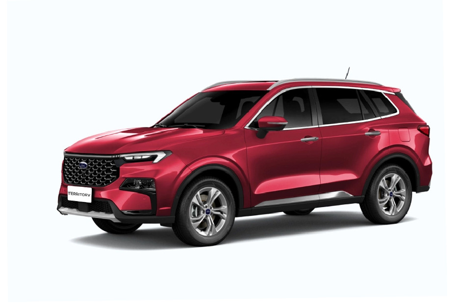 Ford Territory Ruby Red