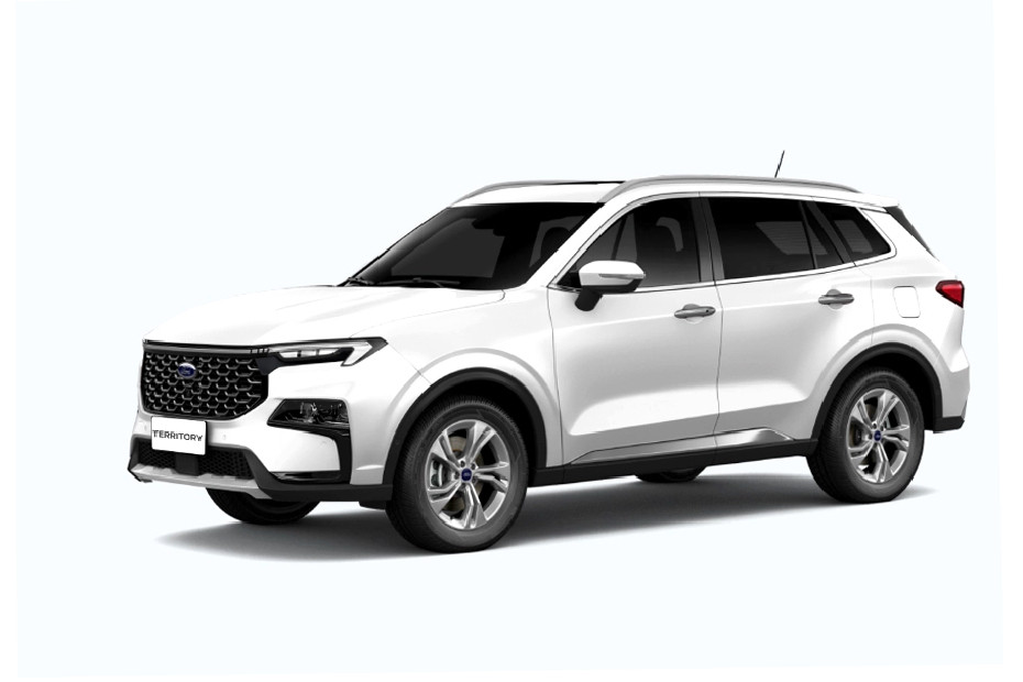 Ford Territory Crystal White Pearl