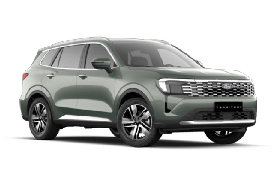Ford Territory Hybrid Oasis Green