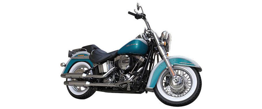 Harley-Davidson Softail Deluxe Frosted Teal Pearl Harley-Davidson Softail Deluxe Frosted Teal Pearl