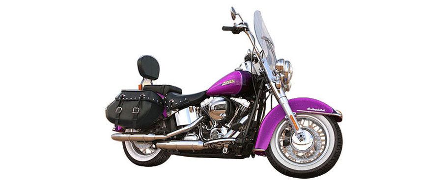 Harley-Davidson Softail Heritage Classic Custom Colour Purple Fire
