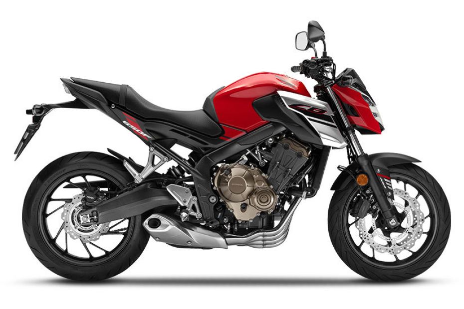 Honda CB650F Red Honda CB650F Red
