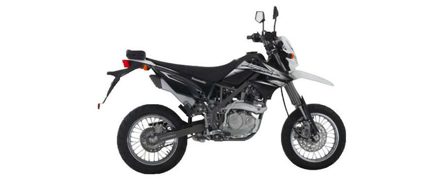 Kawasaki D-Tracker White Kawasaki D-Tracker White