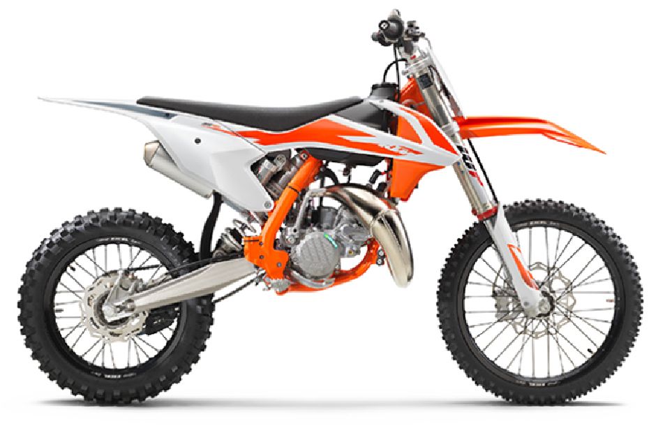KTM 85 SX 17/14 White & Orange KTM 85 SX 17/14 White & Orange