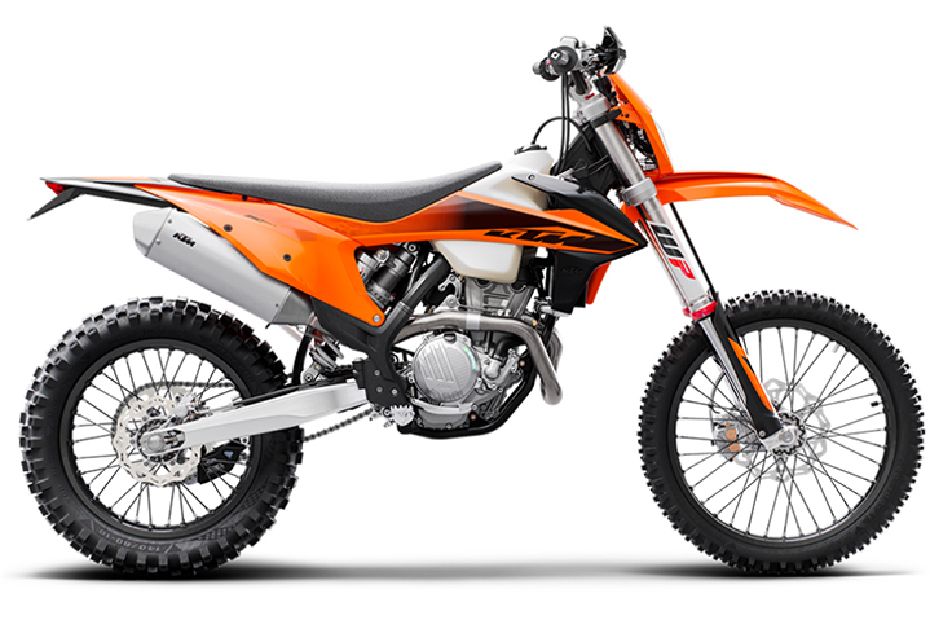 KTM 350 EXC-F White & Orange KTM 350 EXC-F White & Orange