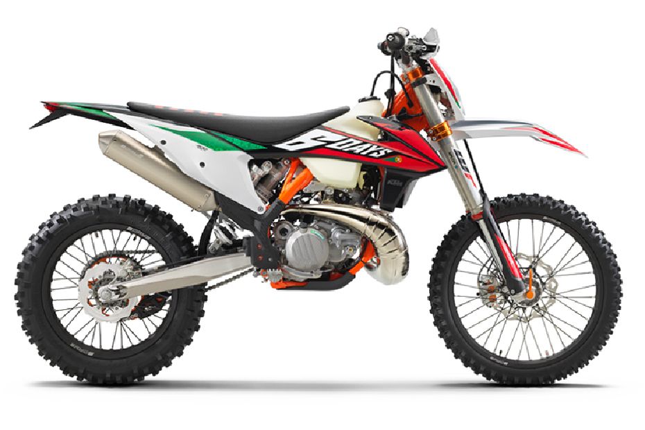KTM 300 EXC TPI Six Days Green with Orange & Red KTM 300 EXC TPI Six Days Green with Orange & Red