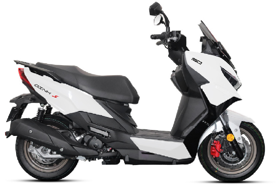 Kymco Dink S 150 Pearl White Kymco Dink S 150 Pearl White