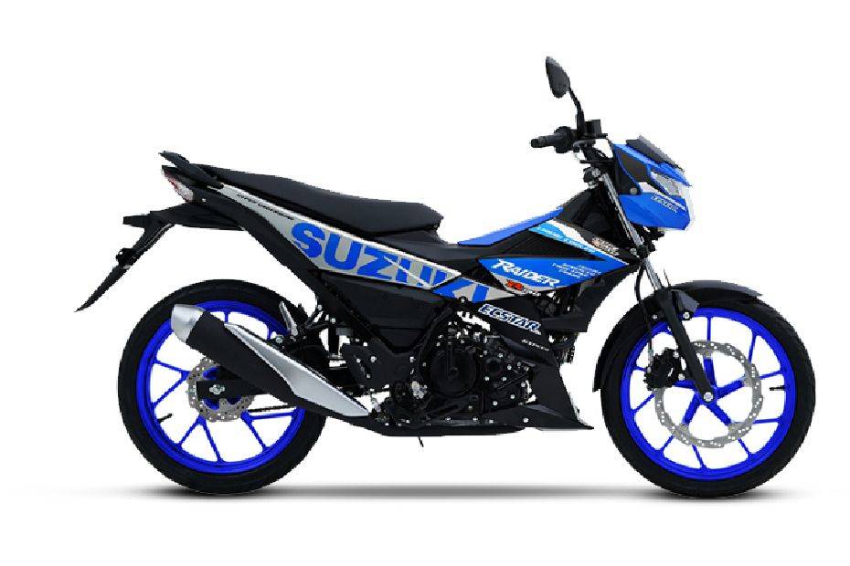 Suzuki Raider R150 Fi Metallic Triton Blue Suzuki Raider R150 Fi Metallic Triton Blue