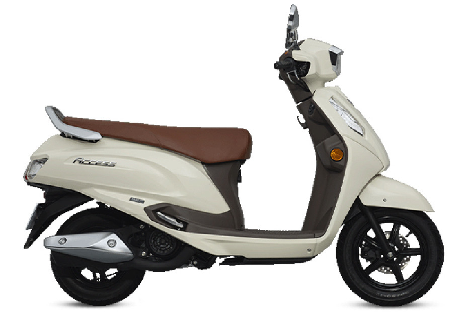 Suzuki Access Pearl Grace White