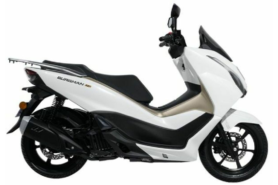 Suzuki Burgman 15 Pearlescent White Suzuki Burgman 15 Pearlescent White