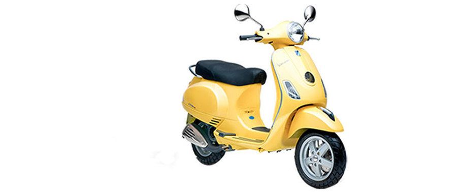 Vespa LX 150ie Yellow Vespa LX 150ie Yellow