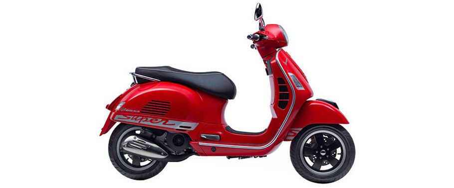 Vespa GTS Super 150 Rosso Dragon