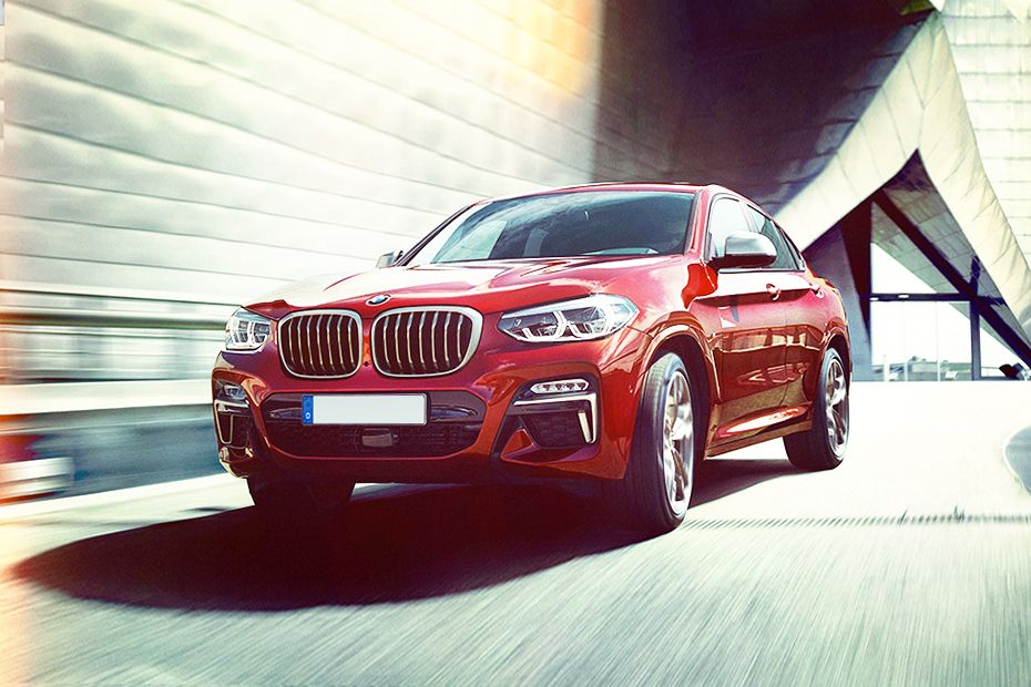 BMW X4 Front Angle Low View