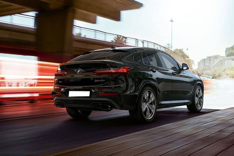 BMW X4 Rear Angle View