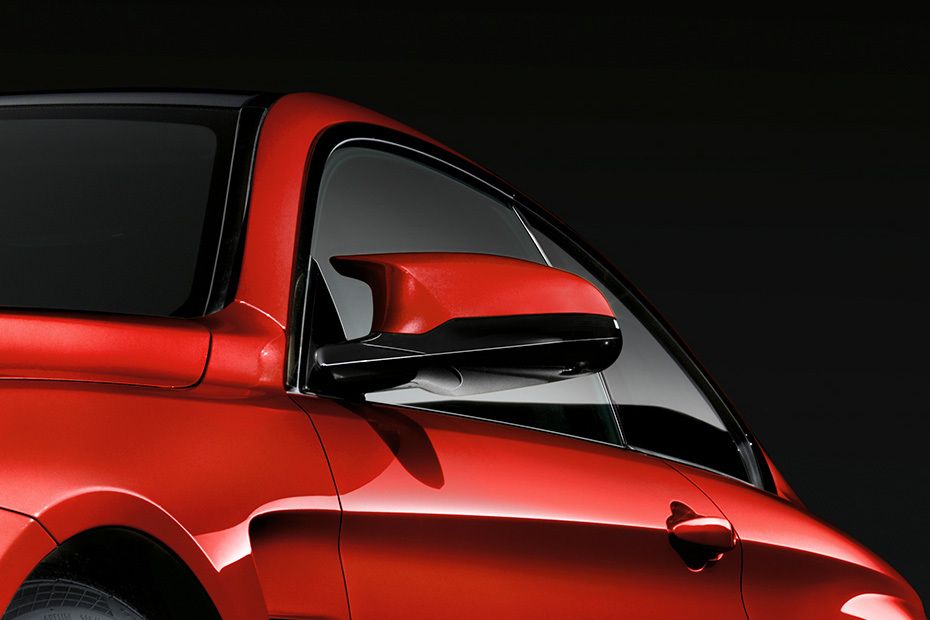 BMW M4 Coupe Drivers Side Mirror Front Angle BMW M4 Coupe Drivers Side Mirror Front Angle