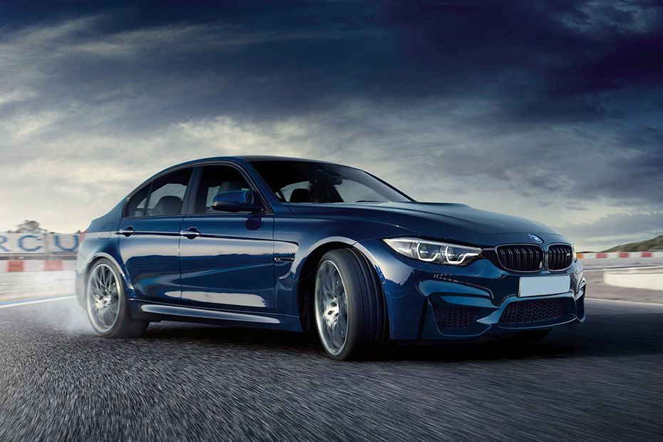 BMW M3 Sedan Front Cross Side View