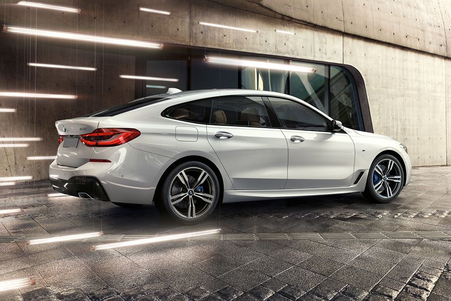 BMW 6 Series Gran Turismo Rear Angle View