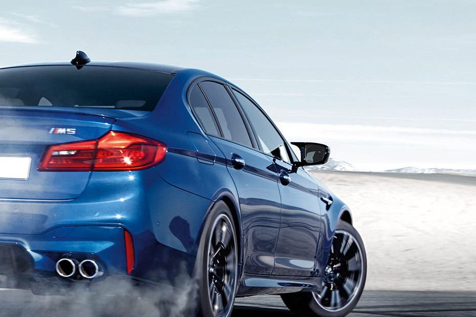BMW M5 Sedan Competition Drivers Side Mirror Rear Angle BMW M5 Sedan Competition Drivers Side Mirror Rear Angle