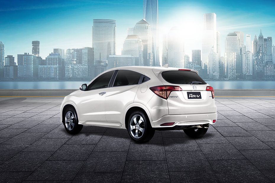 Rear Cross Side View of Honda HR-V (2015-2018)