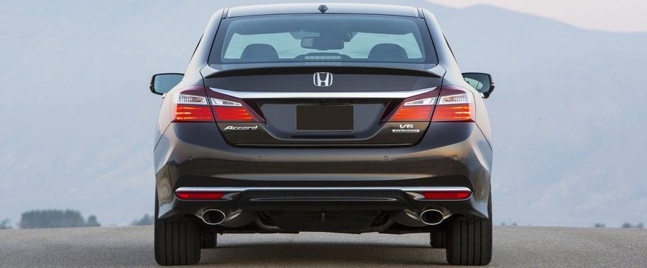 Full Rear View of Honda Accord (2004-2015)