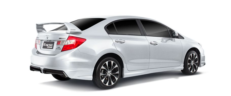 Civic (2006-2015) Rear angle view
