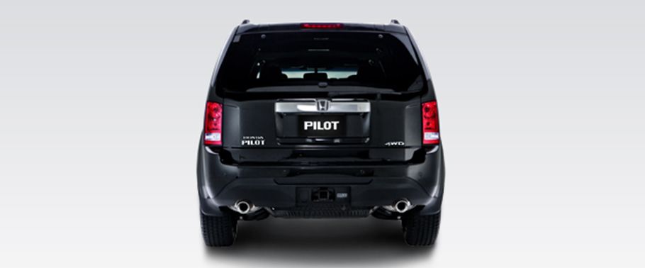 Full Rear View of Honda Pilot (2006-2015)