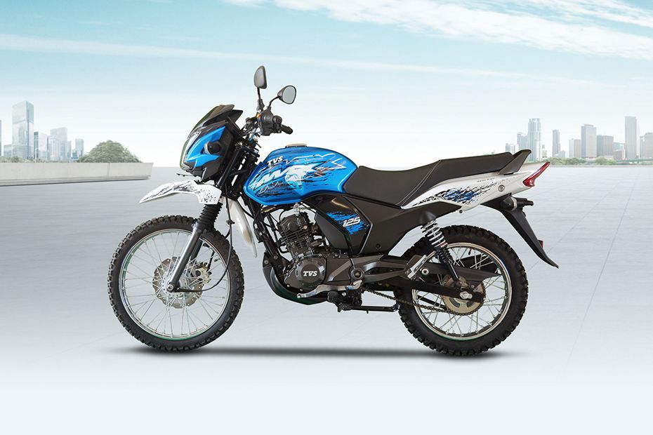 TVS Max Semi Trail Left Side View Full Image