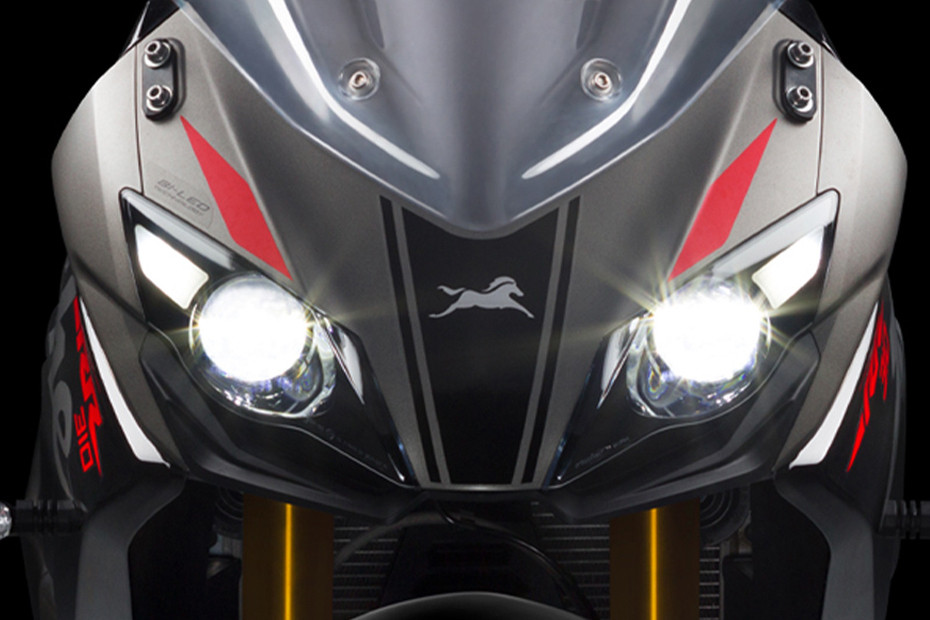 TVS Apache RR 310 Head Light View TVS Apache RR 310 Head Light View