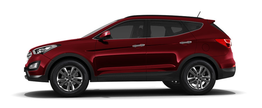 Hyundai Santa Fe (2016-2018) Drivers Sideview