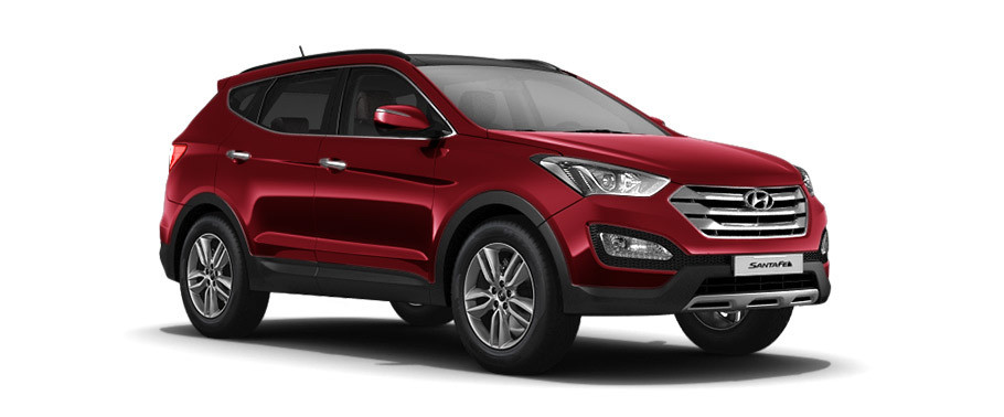 Hyundai Santa Fe (2016-2018) Front Medium View