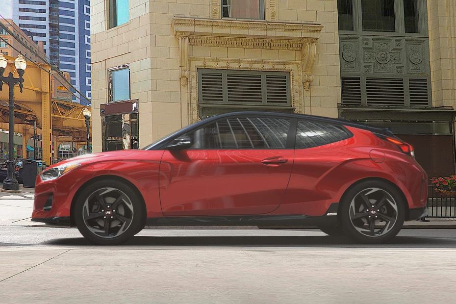 Hyundai Veloster Side View Hyundai Veloster Side View