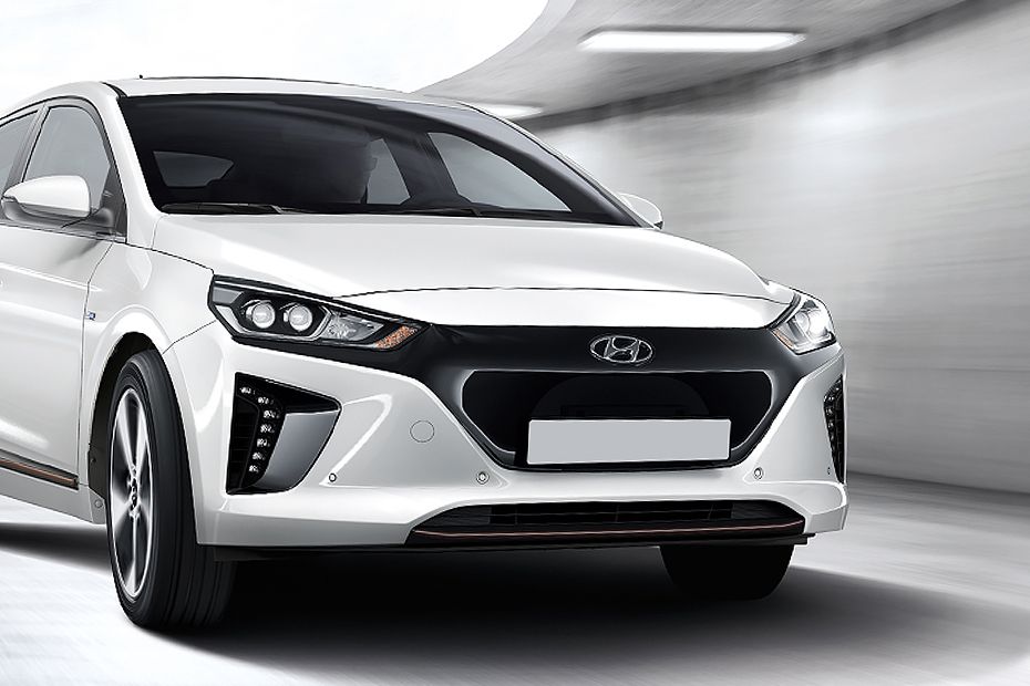 Hyundai Ioniq EV Full Front View Full Front View of Ioniq EV