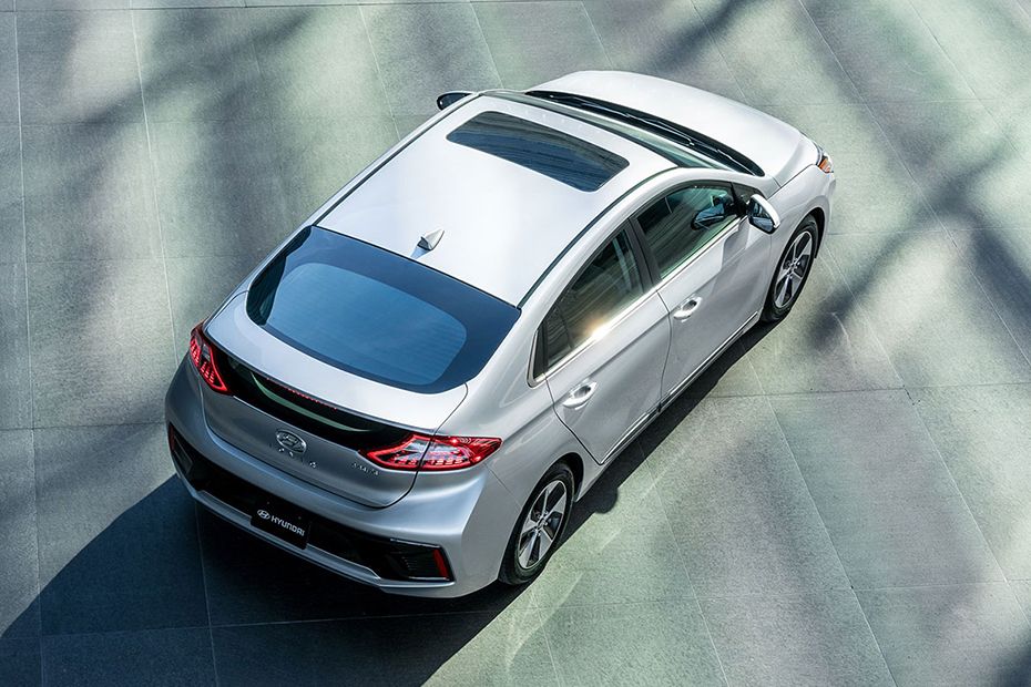 Hyundai Ioniq EV Top View Top View of Ioniq EV
