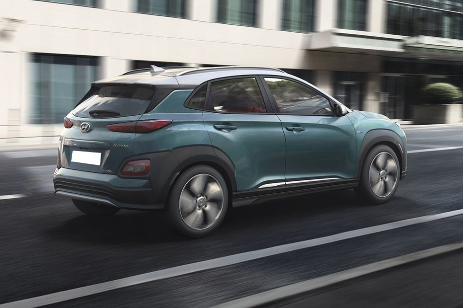 Kona EV Rear Medium Side View