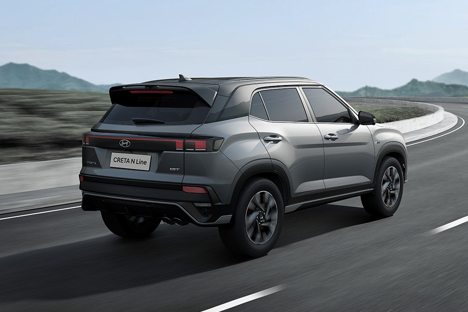 Creta Rear angle view Creta Rear angle view