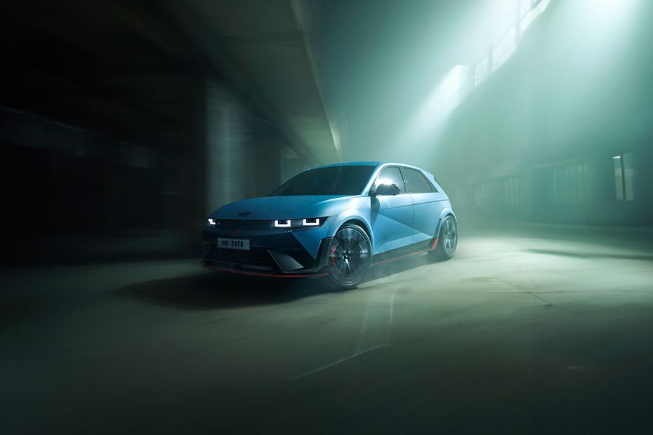 Hyundai Ioniq 5 N Front Side View