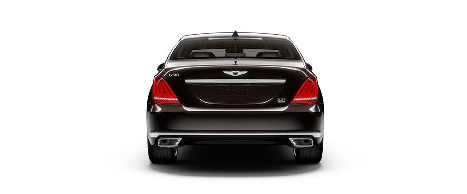 Full Rear View of Hyundai Genesis1
