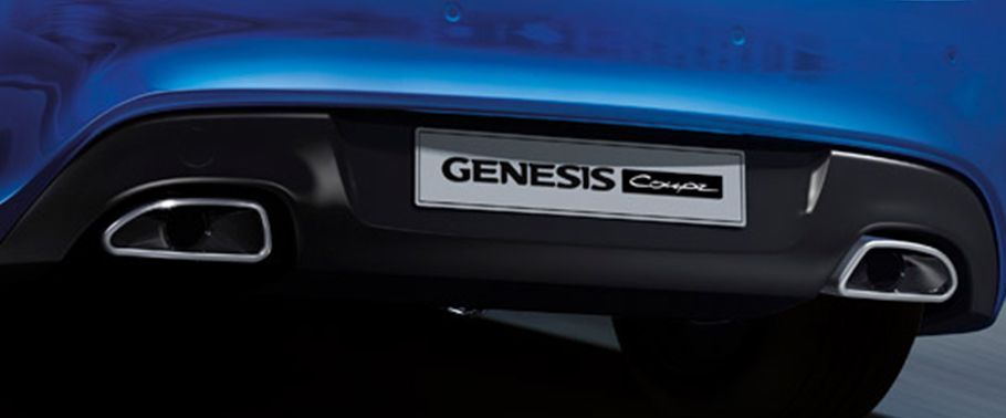 Hyundai Genesis Coupe Exhaust Pipe