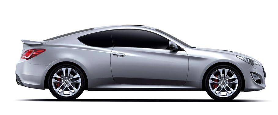 Hyundai Genesis Coupe Drivers Sideview