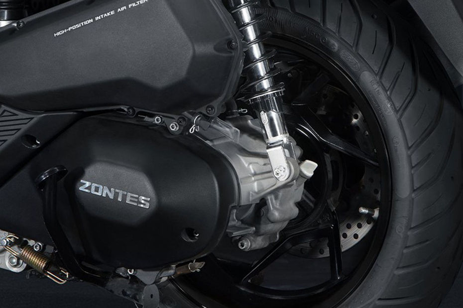 Bristol Zontes 150X Engine View