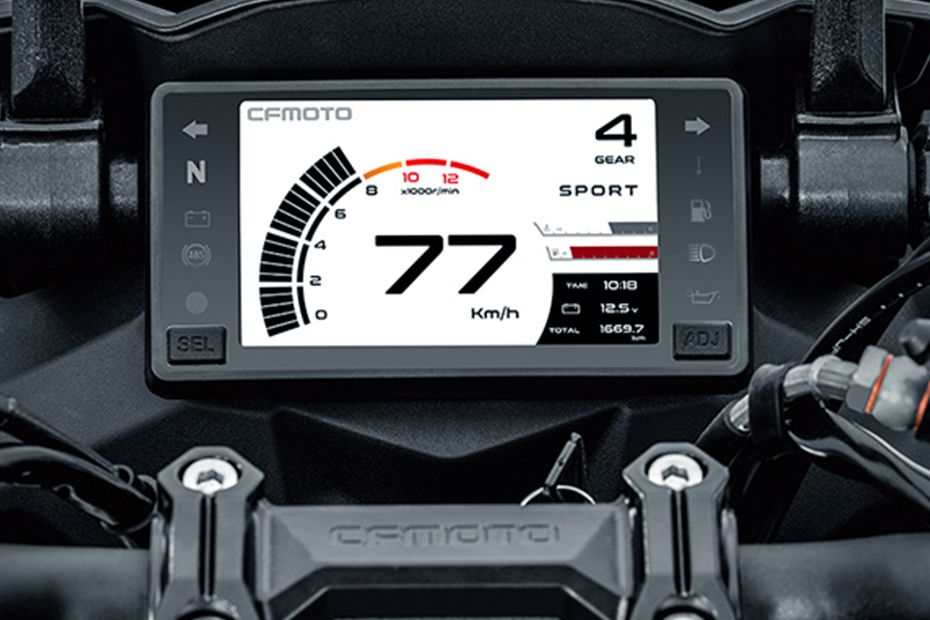CFMoto 650 GT Speedometer