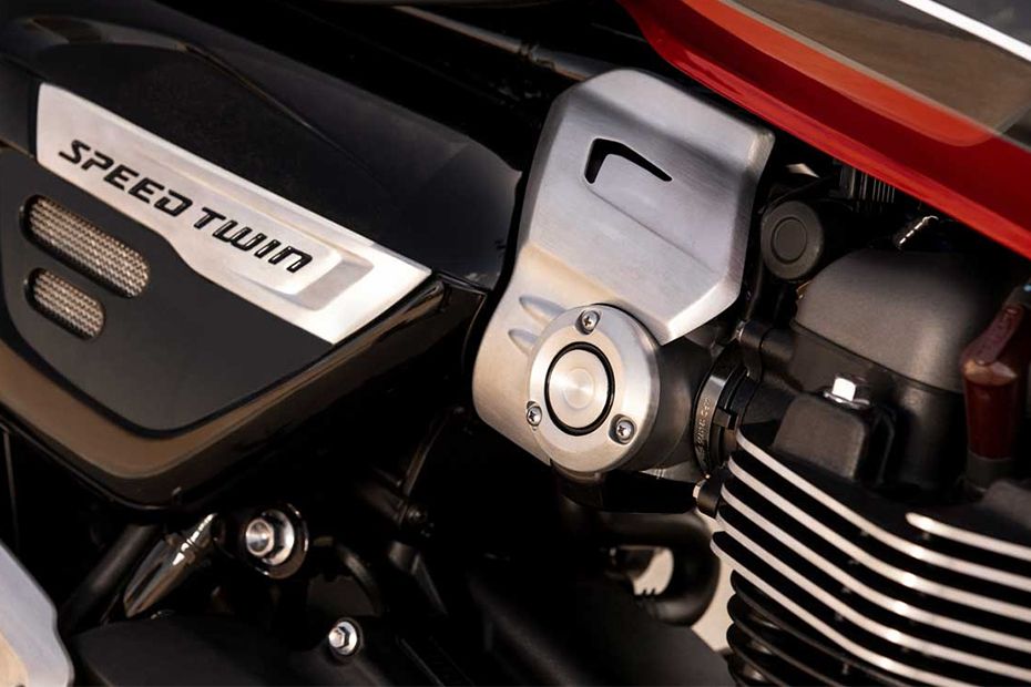 Triumph Speed Twin Engine View