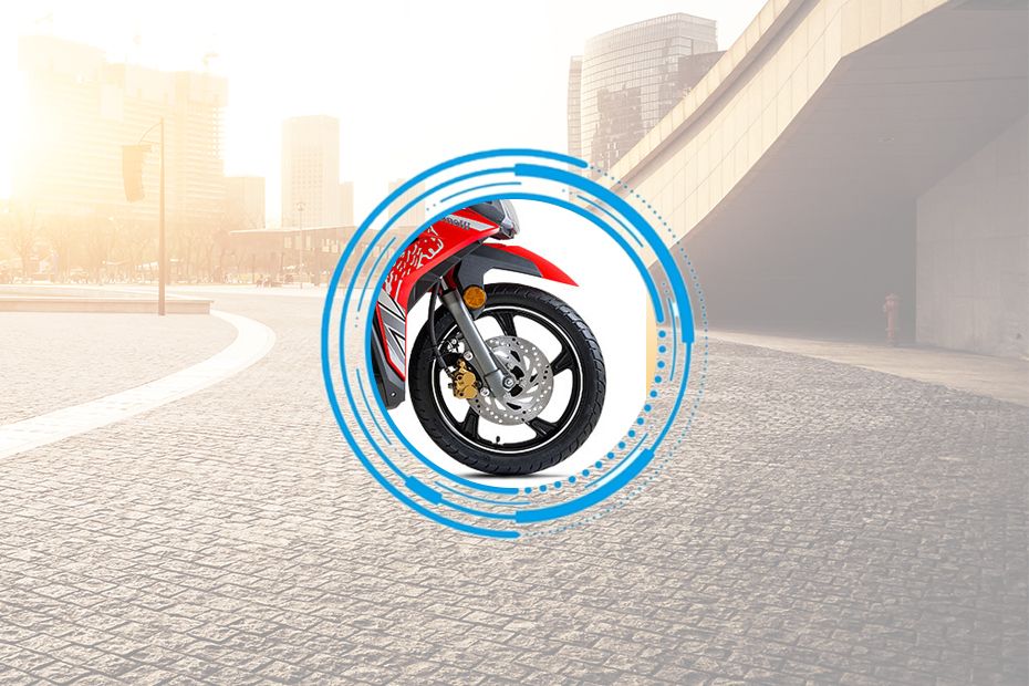 Benelli VZ 125I Front Tyre View