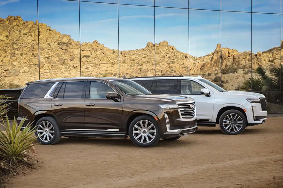 Cadillac Escalade Front Cross Side View