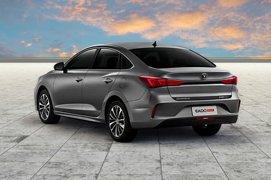 Rear Cross Side View of Changan Eado Plus
